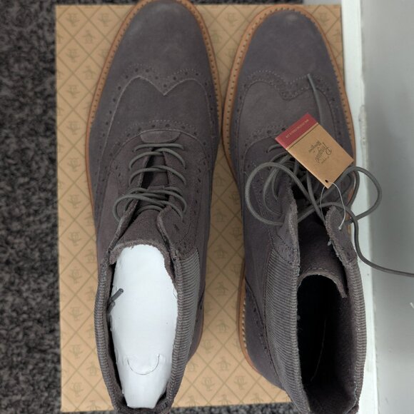 Original Penguin WT Brogue Boots NEW, size M8.5, but fits 9, 9.5